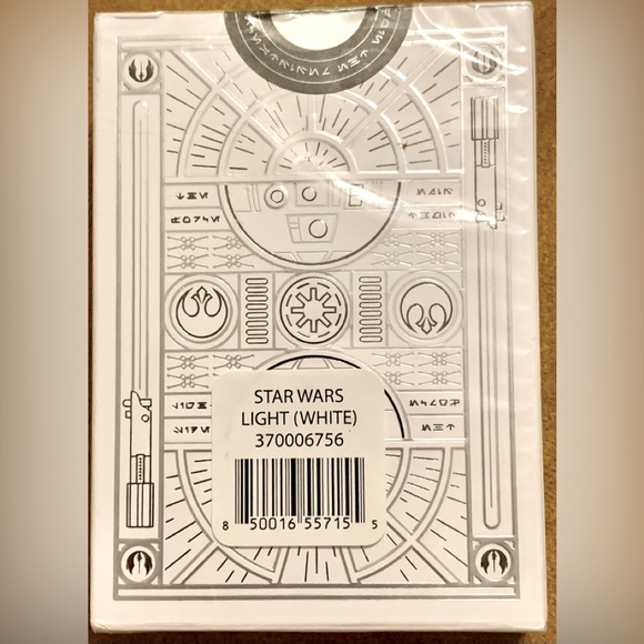 Star Wars Light White Edition Theory 11 Premium Playing Cards - Picture 2 of 5